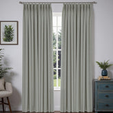 "Serene" Custom Heavyweight Linen Drape Pleated - Gray - Miulee